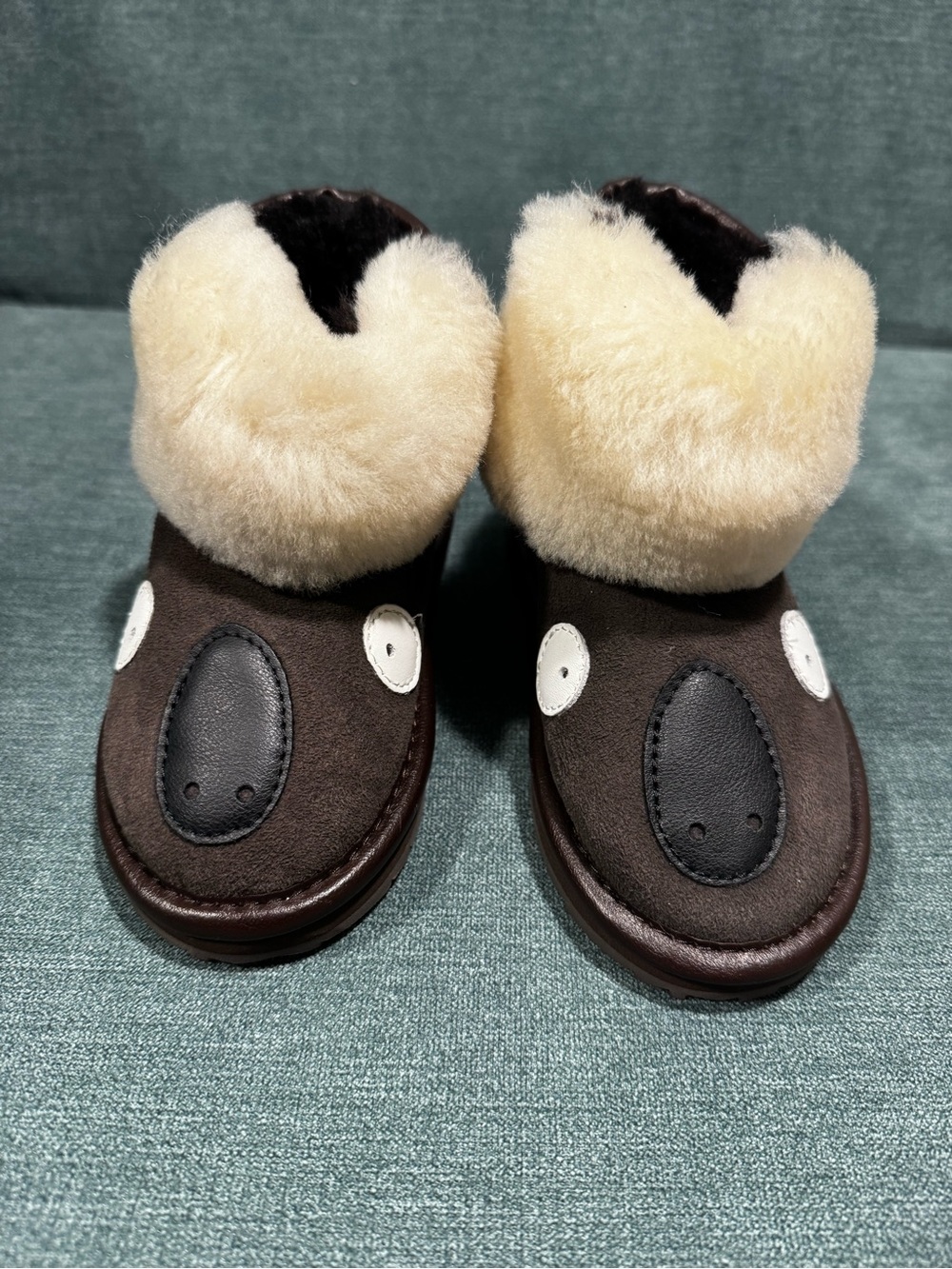 Tendance Kids Sheepskin Winter Boots Size 11 Brown